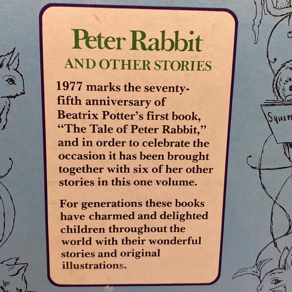 Peter Rabbit and Other Stories Written and Illustrated by Beatrix Potter 1977 - Picture 6 of 16